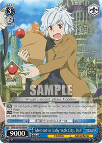 Moment in Labyrinth City, Bell (DDM/S88-TE15R RRR) [Is it Wrong to Try to Pick Up Girls in a Dungeon?] - POKÉ JEUX