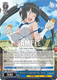 Moment in Labyrinth City, Hestia (DDM/S88-TE10 TD) [Is it Wrong to Try to Pick Up Girls in a Dungeon?] - POKÉ JEUX
