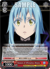Moment of Affirmation, Rimuru [That Time I Got Reincarnated as a Slime Vol.3] - POKÉ JEUX