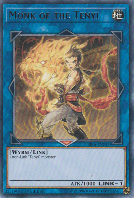 Monk of the Tenyi [RIRA-EN043] Rare - POKÉ JEUX