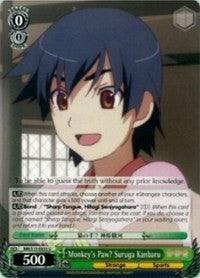 Monkey's Paw? Suruga Kanbaru (BM/S15-E033 U) [BAKEMONOGATARI] - POKÉ JEUX