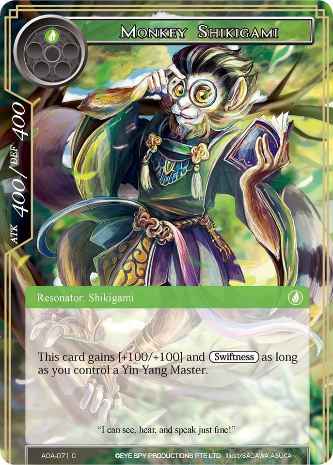 Monkey Shikigami (AOA-071) [Awakening of the Ancients] - POKÉ JEUX