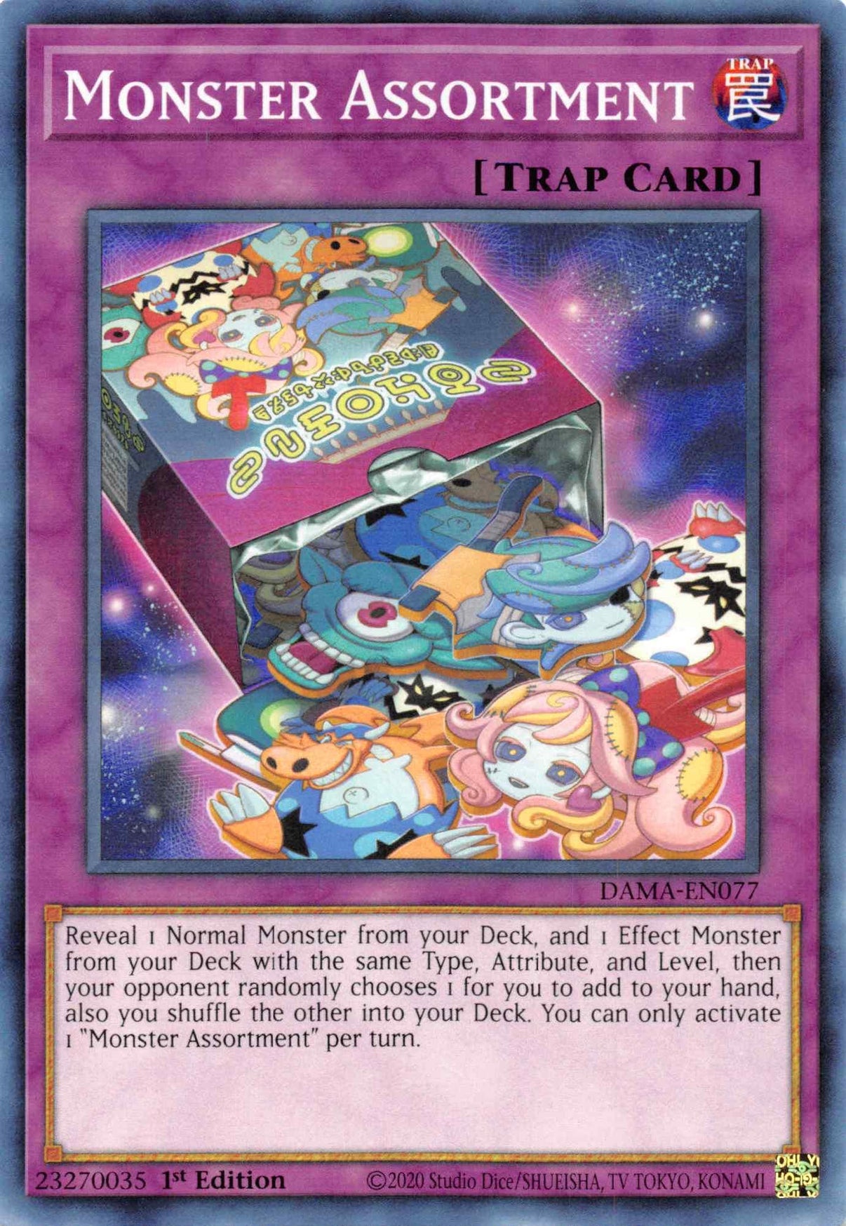 Monster Assortment [DAMA-EN077] Common - POKÉ JEUX