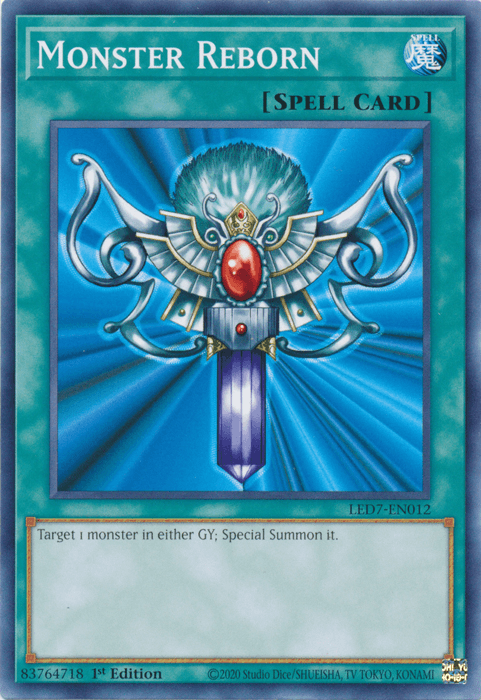 Monster Reborn [LED7-EN012] Common - POKÉ JEUX