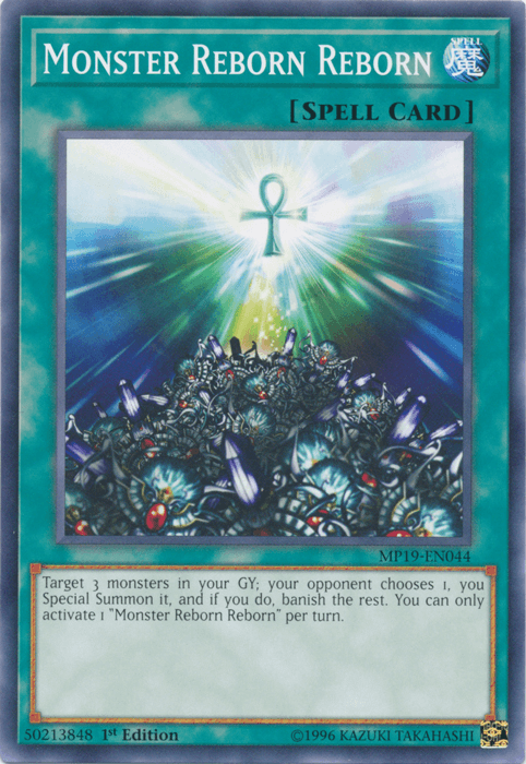 Monster Reborn Reborn [MP19-EN044] Common - POKÉ JEUX