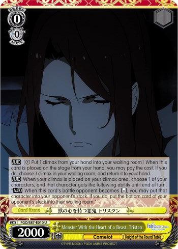 Monster With the Heart of a Beast, Tristan (FGO/S87-E010 U) [Fate/Grand Order THE MOVIE Divine Realm of the Round Table: Camelot] - POKÉ JEUX
