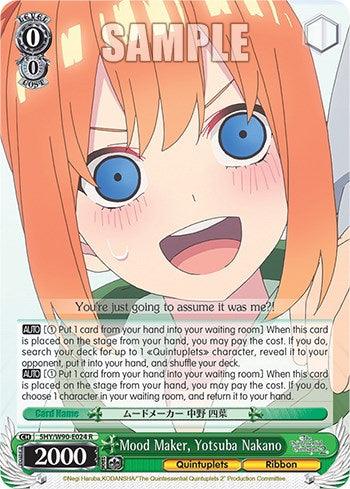 Mood Maker, Yotsuba Nakano (5HY/W90-E024 R) [The Quintessential Quintuplets 2] - POKÉ JEUX