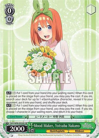 Mood Maker, Yotsuba Nakano (5HY/W90-E024S SR) [The Quintessential Quintuplets 2] - POKÉ JEUX