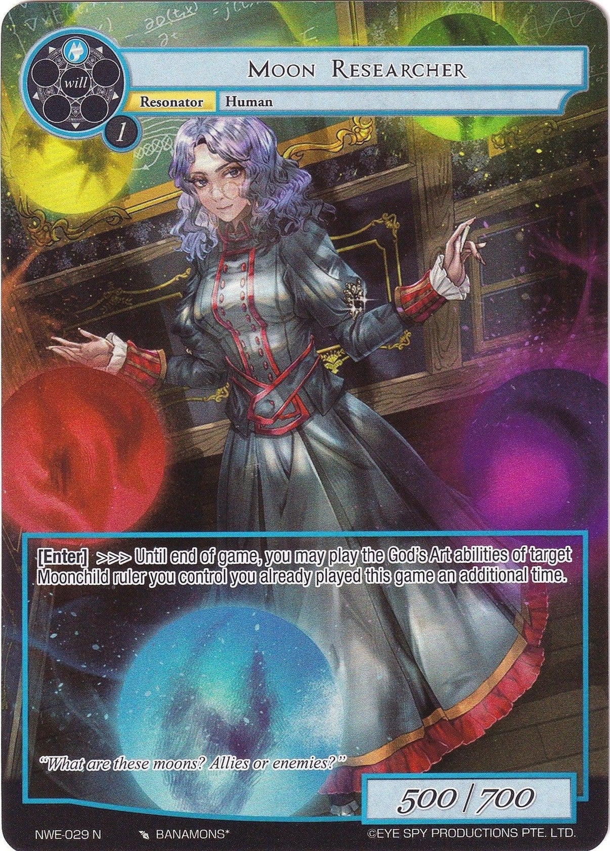 Moon Researcher (Full Art) (NWE-029 N) [A New World Emerges] - POKÉ JEUX