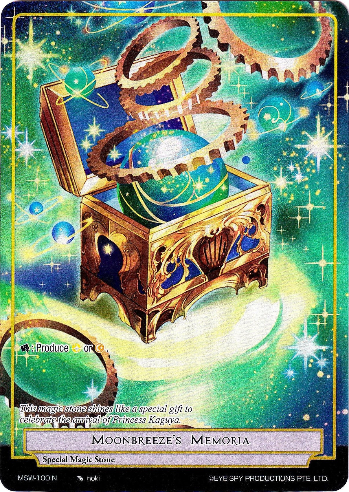 Moonbreeze's Memoria (Full Art) (MSW-100) [The Magic Stone War - Zero] - POKÉ JEUX