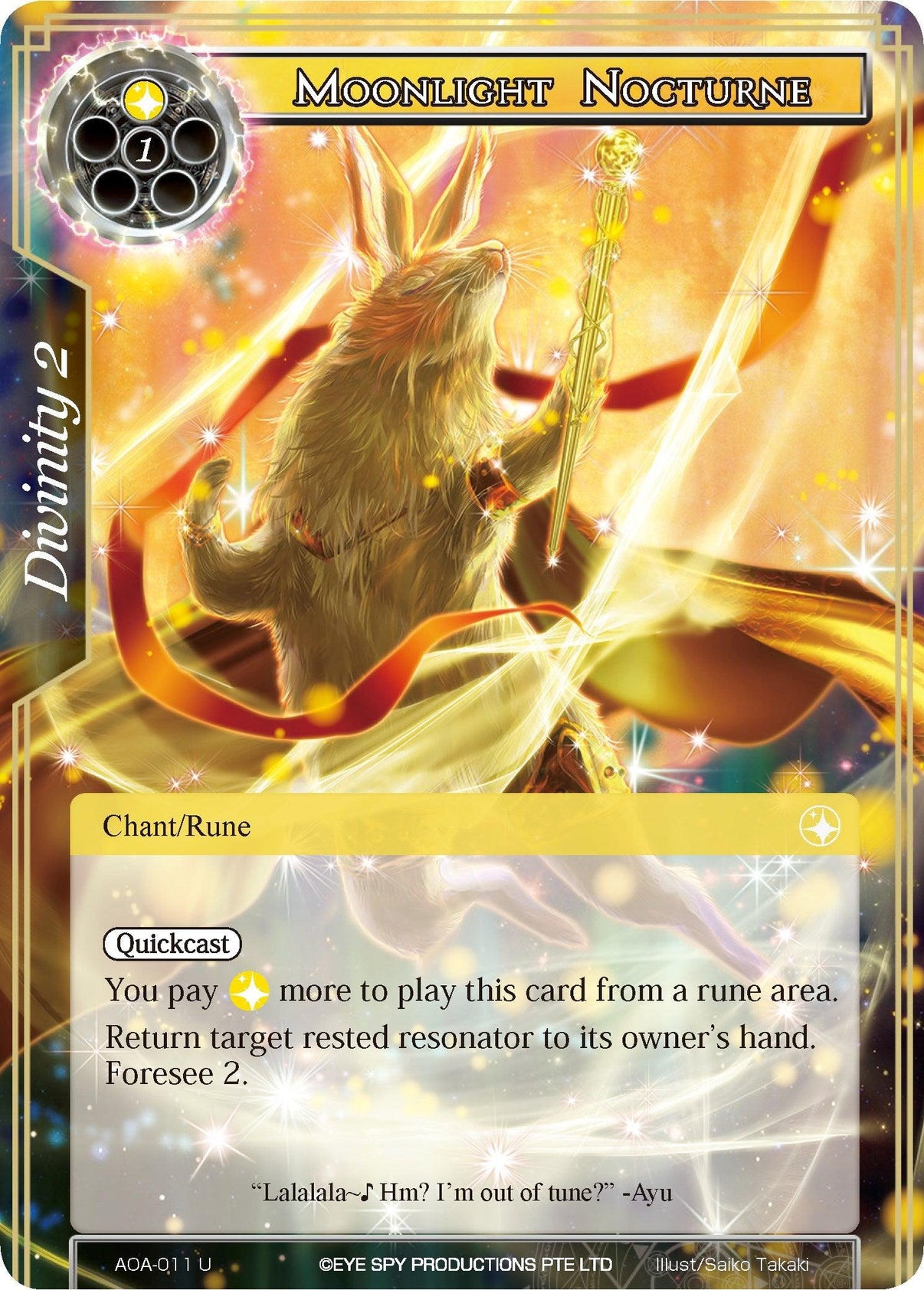 Moonlight Nocturne (AOA-011) [Awakening of the Ancients] - POKÉ JEUX