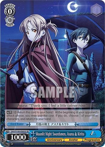 Moonlit Night Swordsmen, Asuna & Kirito [Sword Art Online Animation 10th Anniversary] - POKÉ JEUX