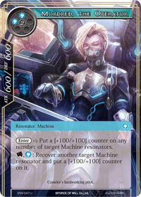 Mordred, the Operator (SNV-047) [The Strangers of New Valhalla] - POKÉ JEUX