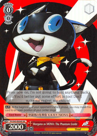 Morgana as MONA: The Phantom Guide (P5/S45-E054S SR) [Persona 5] - POKÉ JEUX