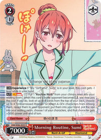 Morning Routine, Sumi (KNK/W86-E055 R) [Rent-A-Girlfriend] - POKÉ JEUX