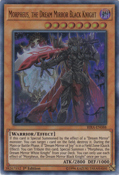 Morpheus, the Dream Mirror Black Knight [RIRA-EN088] Ultra Rare - POKÉ JEUX