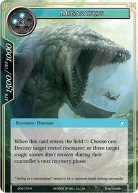 Mosasaurus (ADK-076) [Advent of the Demon King] - POKÉ JEUX