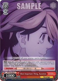 Most Important Thing, Kazutora (TRV/S92-E061 C) [Tokyo Revengers] - POKÉ JEUX