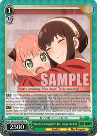 Mother-Daughter Tie, Anya & Yor (SPY/S106-E041 U) [SPY x FAMILY] - POKÉ JEUX