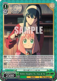 Mother-Daughter Tie, Anya & Yor (SPY/S106-E041S SR) [SPY x FAMILY] - POKÉ JEUX