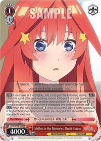Mother in Her Memories, Itsuki Nakano (5HY/W90-E069S SR) [The Quintessential Quintuplets 2] - POKÉ JEUX