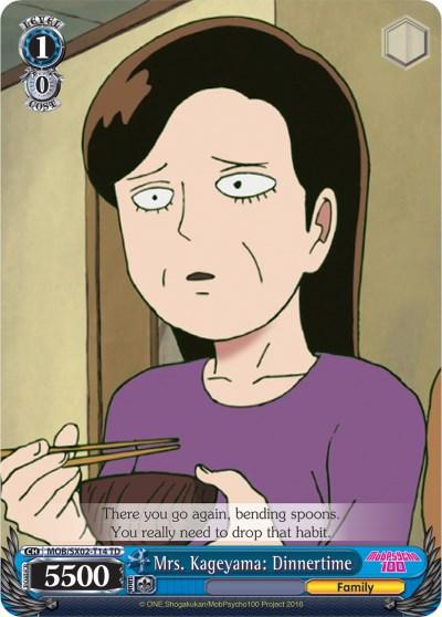 Mrs. Kageyama: Dinnertime (MOB/SX02-T14 TD) [Mob Psycho 100] - POKÉ JEUX
