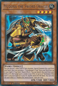 Mudora the Sword Oracle [MAMA-EN026] Ultra Rare - POKÉ JEUX