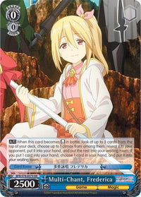 Multi-Chant, Frederica (BFR/S78-E079 RR) [BOFURI: I Don't Want to Get Hurt, so I'll Max Out My Defense] - POKÉ JEUX