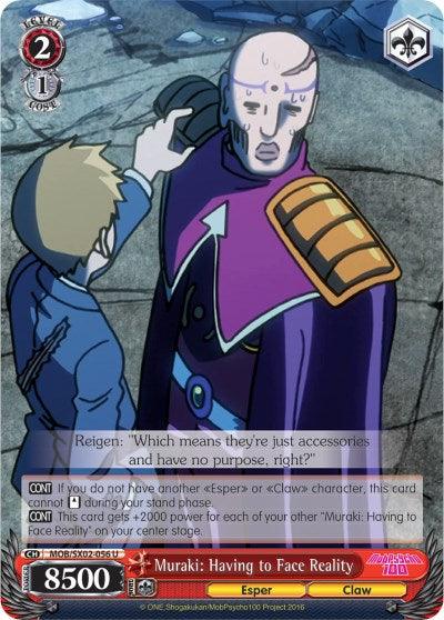 Muraki: Having to Face Reality (MOB/SX02-056 U) [Mob Psycho 100] - POKÉ JEUX