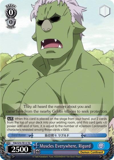 Muscles Everywhere, Rigurd (TSK/S70-TE13 TD) [That Time I Got Reincarnated as a Slime] - POKÉ JEUX