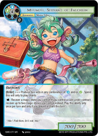 Muumuu, Servant of Falchion (NWE-071 MR) [A New World Emerges] - POKÉ JEUX