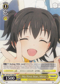 My First Star, Miria (IMC/W41-TE08 TD) [The iDOLM@STER Cinderella Girls] - POKÉ JEUX