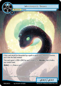 Mysterious Snake (TWS-045 N) [The War of the Suns] - POKÉ JEUX