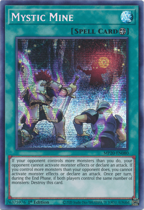 Mystic Mine [MP20-EN080] Prismatic Secret Rare - POKÉ JEUX