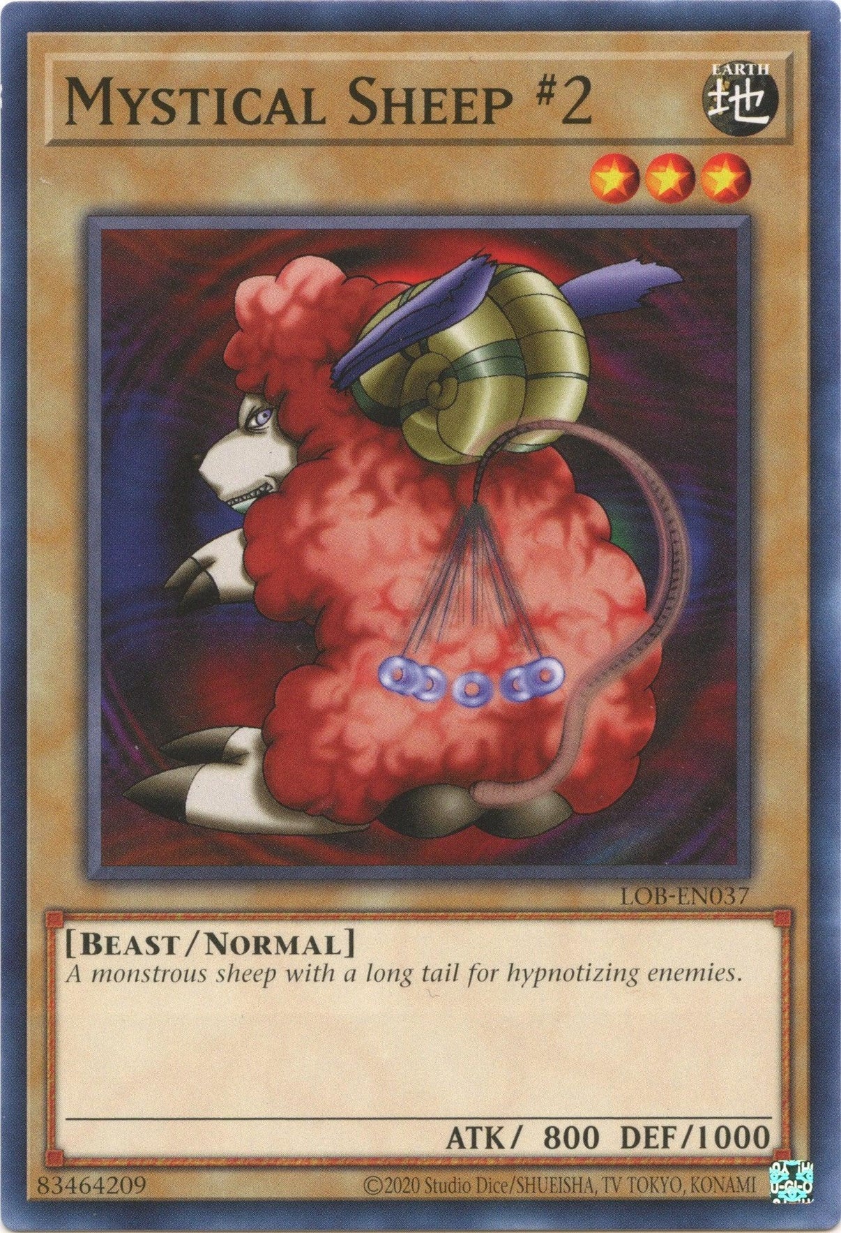 Mystical Sheep #2 (25th Anniversary) [LOB-EN037] Common - POKÉ JEUX