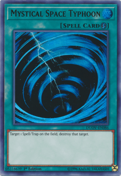 Mystical Space Typhoon [DUOV-EN086] Ultra Rare - POKÉ JEUX