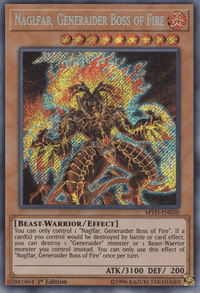 Naglfar, Generaider Boss of Fire [MYFI-EN030] Secret Rare - POKÉ JEUX