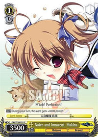 Naive and Innocent, Makina [The Fruit of Grisaia] - POKÉ JEUX