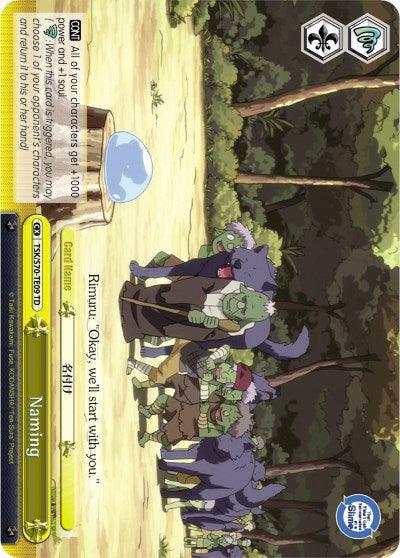 Naming (TSK/S70-TE09 TD) [That Time I Got Reincarnated as a Slime] - POKÉ JEUX