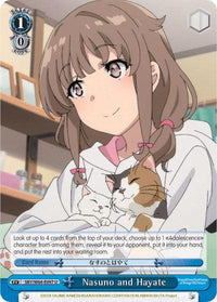 Nasuno and Hayate (SBY/W64-E097 U) [Rascal Does Not Dream of Bunny Girl Senpai] - POKÉ JEUX