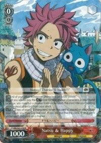 Natsu & Happy (FT/EN-S02-054 R) [Fairy Tail ver.E] - POKÉ JEUX