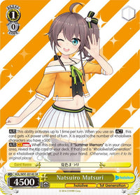 Natsuiro Matsuri (HOL/W91-E014S SR) [hololive production] - POKÉ JEUX