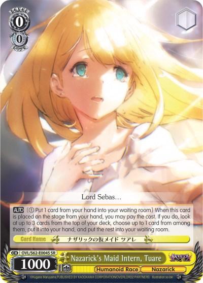 Nazarick's Maid Intern, Tuare (OVL/S62-E004S SR) [Nazarick: Tomb of the Undead] - POKÉ JEUX