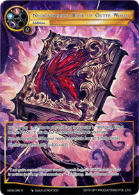 Necronomicon, Book of Outer World (Full Art) (MSW-089) [The Magic Stone War - Zero] - POKÉ JEUX
