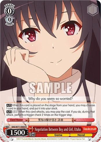 Negotiation Between Boy and Girl, Utaha [Saekano How to Raise a Boring Girlfriend. flat] - POKÉ JEUX