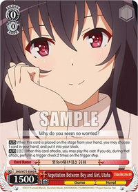Negotiation Between Boy and Girl, Utaha [Saekano How to Raise a Boring Girlfriend. flat] - POKÉ JEUX