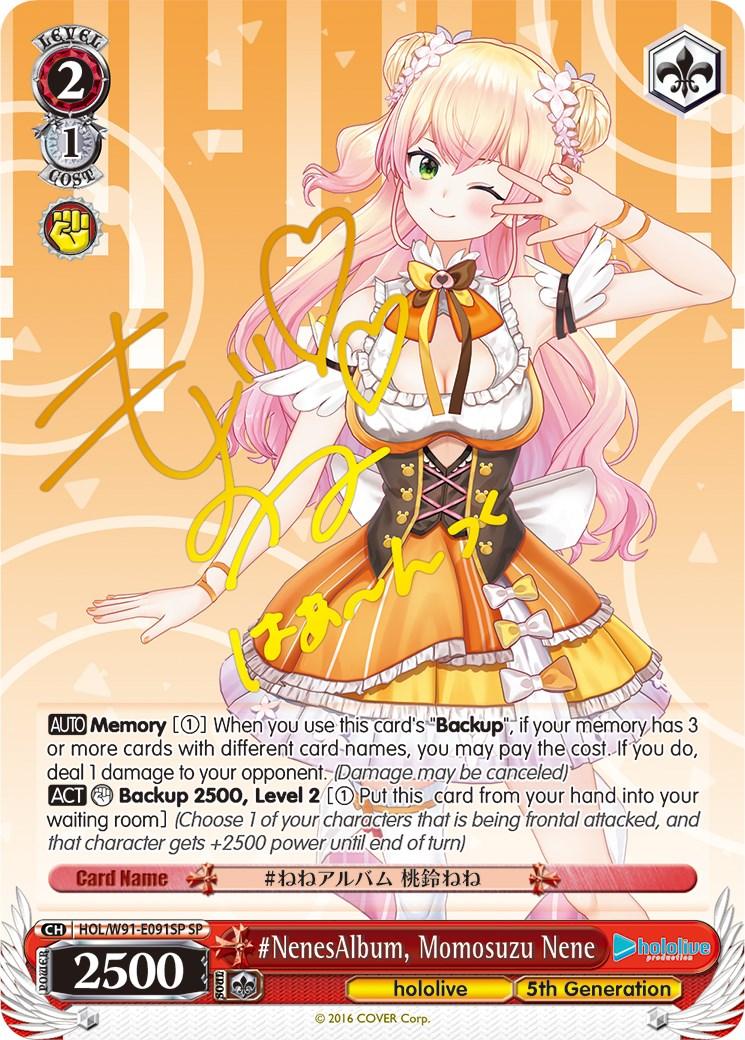 #NenesAlbum, Momosuzu Nene (HOL/W91-E091SP SP) [hololive production] - POKÉ JEUX