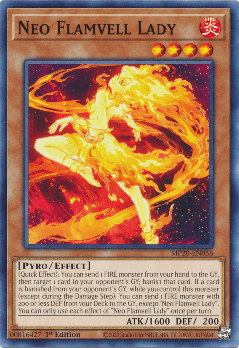 Neo Flamvell Lady [MP20-EN056] Common - POKÉ JEUX