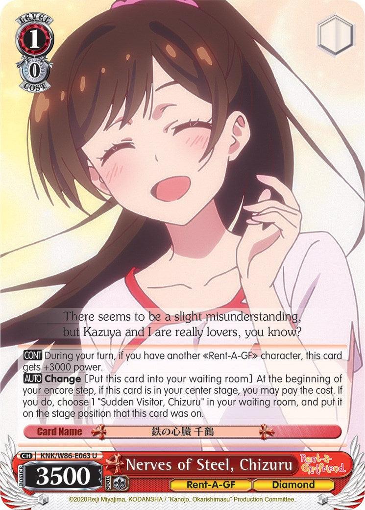 Nerves of Steel, Chizuru (KNK/W86-E063 U) [Rent-A-Girlfriend] - POKÉ JEUX