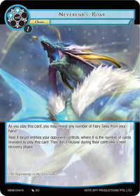 Neverend's Roar (MSW-044) [The Magic Stone War - Zero] - POKÉ JEUX